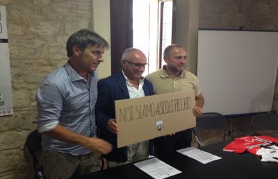 Ascoli: Costantini, Ciccoianni e Fioravanti presentano abbonamenti