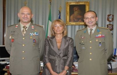 Prefettura Ascoli, visita del nuovo Comandante del  235° R.A.V. Piceno
