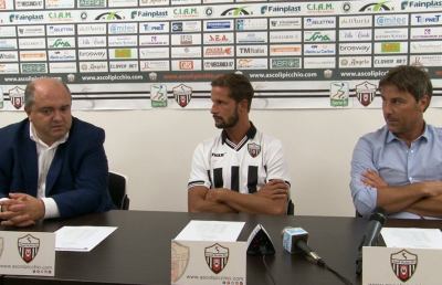 Ascoli Picchio, Lovato e Ciccoianni presentano Antonini