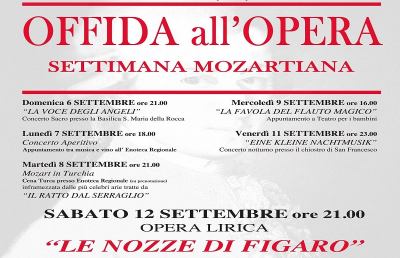 Il Ratto del Serraglio per una serata turca a Offida