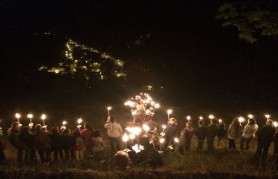 Colle di Arquata del Tronto, VI° fiaccolata in onore della Madonna del Chiarino