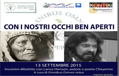  Lance Henson, il poeta cheyenne in Riviera