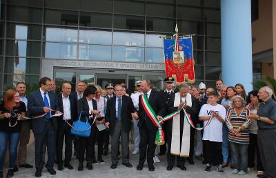San Benedetto, inaugurata la nuova scuola Mario Curzi