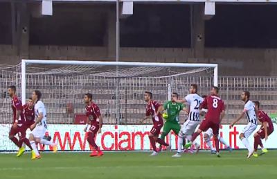 Serie B, l'Ascoli raggiunge a quota tre punti proprio l'Entella