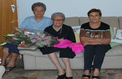 Linda Mozzoni spegne le 100 candeline