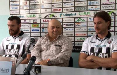 Ascoli, Cacia: ''Odio il sintetico, fisicamente sto sempre meglio''