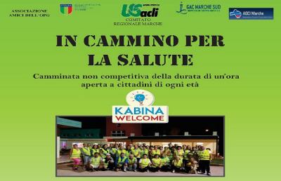Porto d'Ascoli, altra tappa di ''In cammino per la salute''