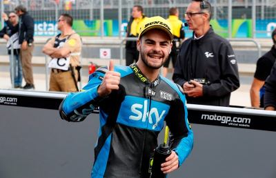 Moto3, Romano Fenati nella terra del Sol Levante