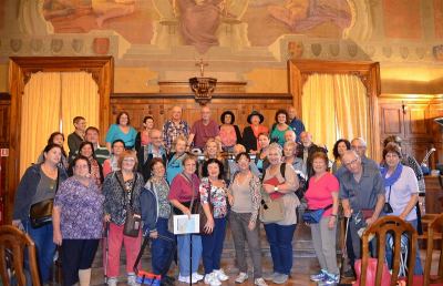 Folta delegazione di cittadini israeliani in Provincia