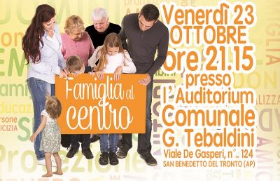 San Benedetto, incontro su tema ''Affettività e sessualità al tempo del Gender''