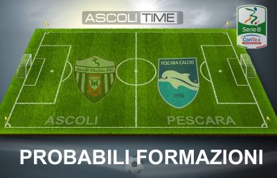 Ascoli-Pescara, probabili formazioni della sfida tra Picchio e Delfino
