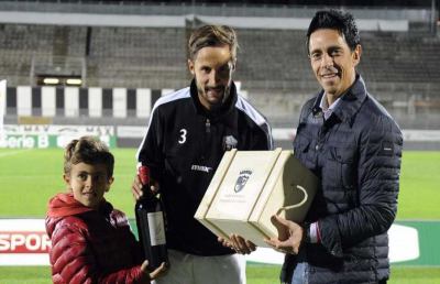 Ascoli, Antonini premiato per il gol più veloce della B 2015/2016
