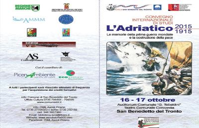 Auditorium Tebaldini, il 16 e 17 Ottobre un convegno di studi sull’Adriatico