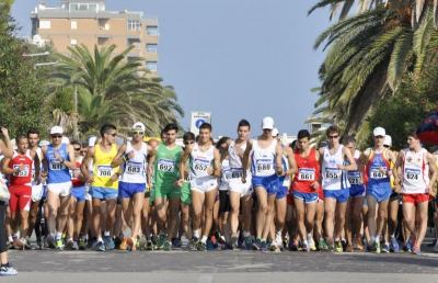 Marcia azzurra a Grottammare per i Campionati Italiani Allievi 10 km