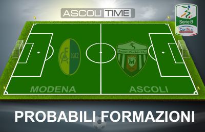 Modena-Ascoli, probabili formazioni della sfida tra Canarini e Picchio