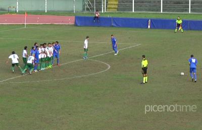 Chieti-Monticelli 3-2, highlights