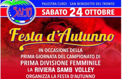 ''Festa d'Autunno'' con le ragazze della Riviera Samb Volley