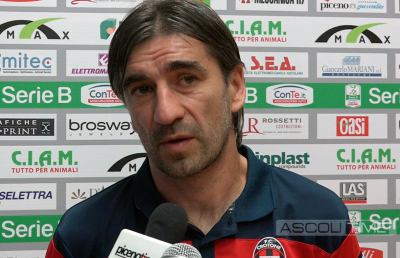 Crotone, Juric: ''Merito nostro per prestazione non all'altezza dell'Ascoli''