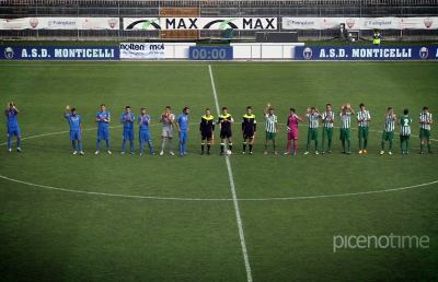 Monticelli-Castelfidardo 1-1, highlights