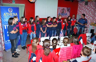 Volley: presentate le squadre della Athena Volley 2015/16