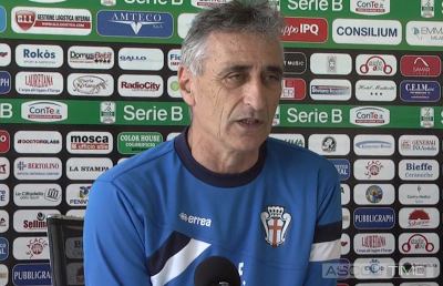 Ascoli-Pro Vercelli, Foscarini: ''Affrontiamo di nuovo avversari poco tranquilli''