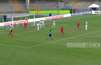 Ascoli-Pro Vercelli 0-1, i momenti chiave della partita