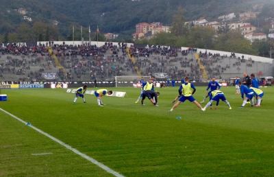 Spezia-Virtus Entella 0-0, le Aquile sbattono sul muro difensivo di Aglietti