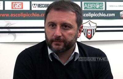 Ascoli, Mangia: ''Vicenza ha valori importanti, cerchiamo di far subito bene''