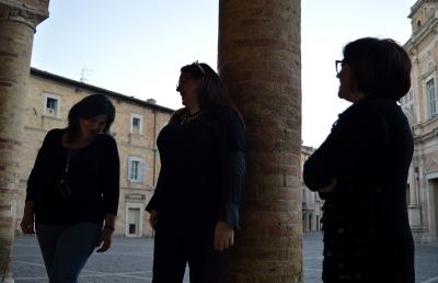 Il soprano Maria Dragoni ad Offida per le prove del Nabucco