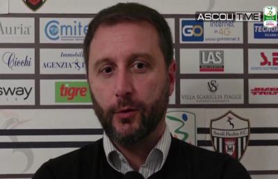 Ascoli Picchio, Mangia: “Lavorando usciremo fuori da questa situazione”