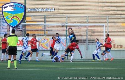 San Nicolò-Isernia 1-1, highlights