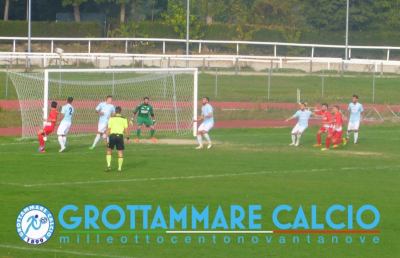 Eccellenza Marche, Grottammare sconfitto in nove a Corridonia