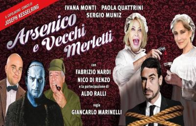 Teatro Concordia, va in scena ''Arsenico e vecchi merletti''