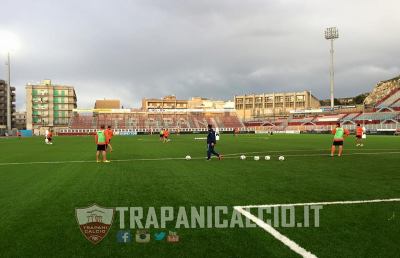 Trapani, i ragazzi di Cosmi tornano al lavoro in vista della gara di Ascoli