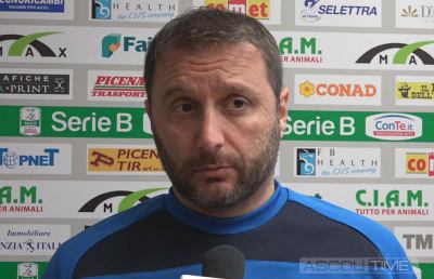 Ascoli, Mangia: “Col Bari la squadra migliore, abbiamo bisogno di punti”