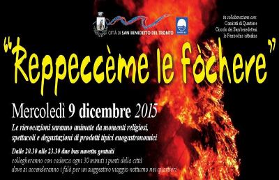 San Benedetto, il 9 Dicembre tornano le ''fòchere''