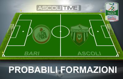 Bari-Ascoli, probabili formazioni della sfida tra Galletti e Picchio