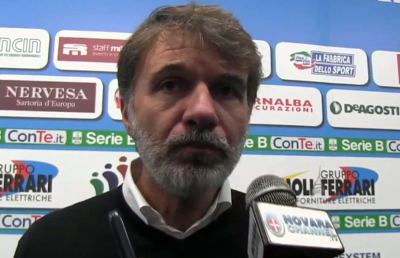 Novara-Trapani 4-1, la voce di Baroni post gara