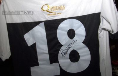 Ascoli Picchio, Fioravanti presenta gadget natalizi e maglie Quintana