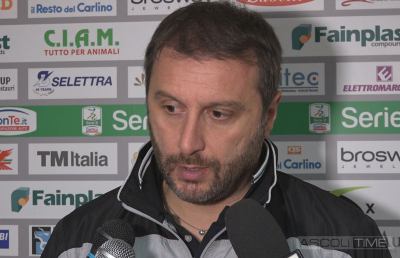 Ascoli Picchio, la voce di Mangia dopo il ko con il Novara