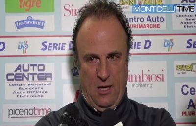 Monticelli, Stallone post Giulianova: “Risultato troppo pesante. Ho delle responsabilità nei cambi”