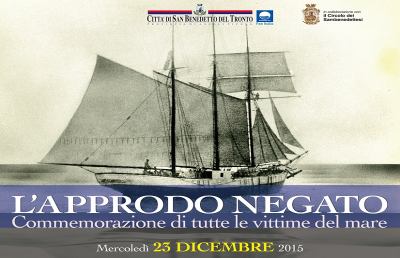 San Benedetto, ''L’approdo negato'' dedicato ai morti nella prima guerra mondiale  