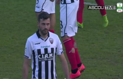  Ascoli, solo un turno di squalifica per Almici. Multa per Altobelli