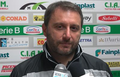 Ascoli Picchio, la voce di Mangia dopo la vittoria con lo Spezia