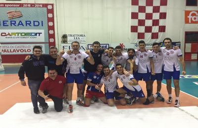 Ciu Ciu Offida Volley sontuosa sul campo di Città di Castello