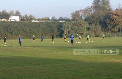 Ascoli Picchio: Antonini in gruppo, Mengoni febbricitante