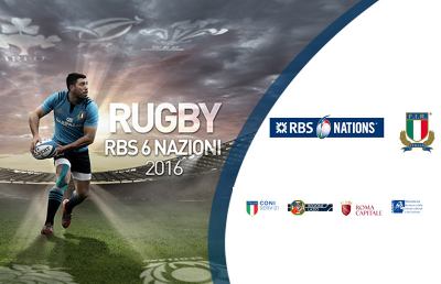 Rugby RBS 6 Nazioni, Italia-Inghilterra il 14 Febbraio a Roma