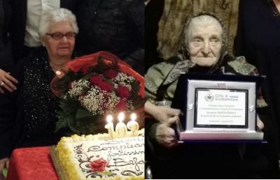 Grottammare: centenarie, doppio anniversario in città 