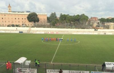 Jesina-Monticelli 1-0, porta stregata per i biancazzurri al ''Carotti''