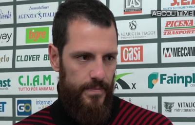Ascoli, seduta defaticante e ritorno nel Piceno. Per Giorgi guai muscolari